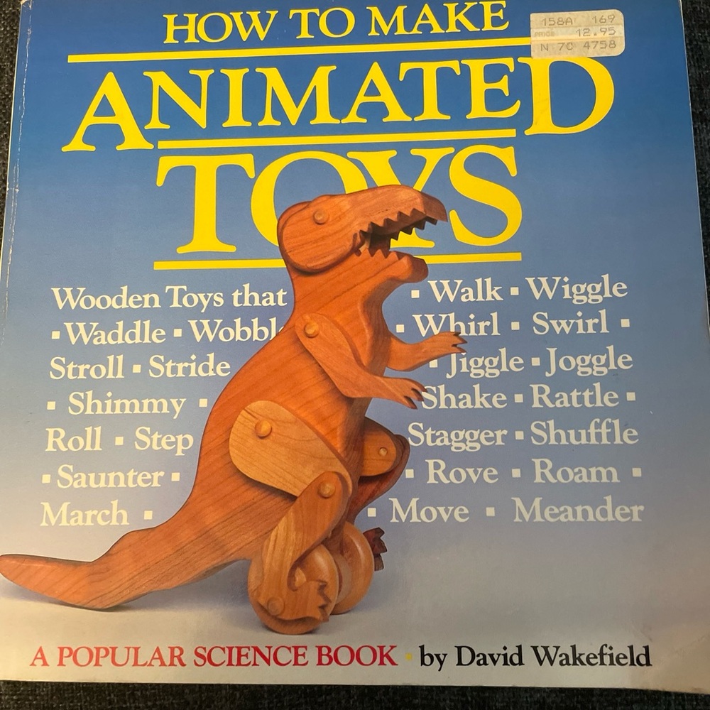How To Make Animated Toys by David Wakefield.